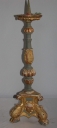 Paire 2 de chandeliers d'autel