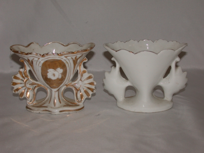 Paire 1 de vases à fleurs