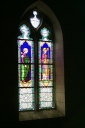 Verrière à personnages de la baie 14 : saint Joseph, saint Modéran