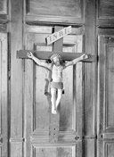 Croix (crucifix) : christ en croix (n° 1), église Saint-Pierre et Saint-Paul (Langonnet)