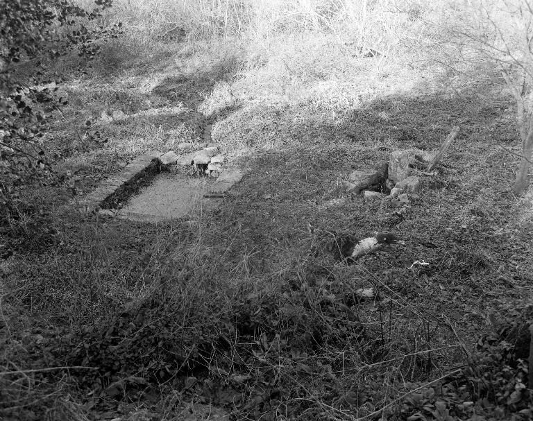 Fontaine de dévotion saint-Méen, près de Bihoué (Quéven)