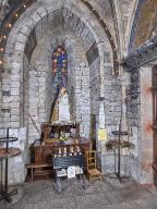 Porche ouest de la basilique Notre-Dame-de-Délivrance (Quintin)