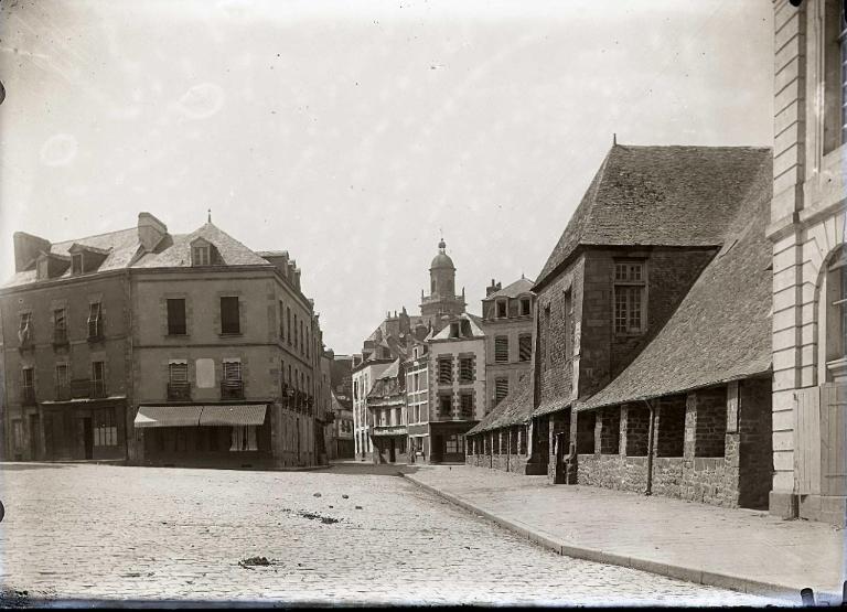 Maisons en pan de bois disparues d'Auray