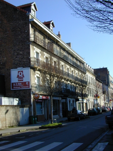 Immeuble de rapport, 12 et 14 rue de l' Arsenal (Rennes)