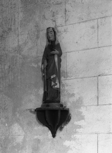 Statue : Sainte Barbe, chapelle Sainte-Thérèse (Spézet)