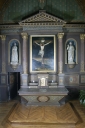Maître-autel, retable et tabernacle