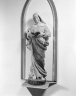 Statue (grandeur nature) : sainte Anne, chapelle Saint-Servais (Pont-Scorff)
