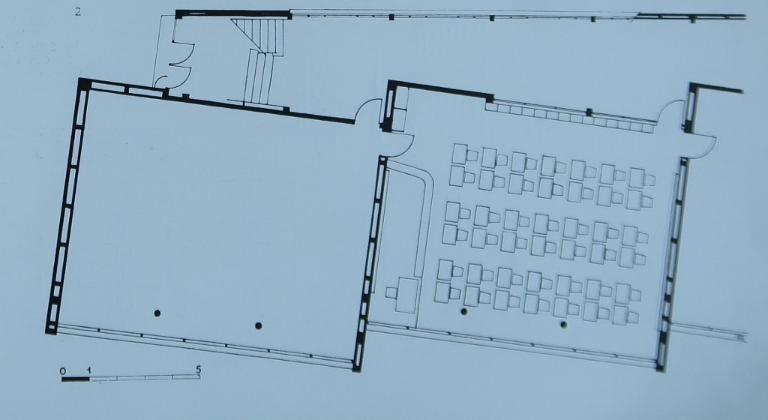 Les bâtiments de l'internat de 1958, du Lycée Auguste Brizeux, 6 rue Bourg-les-Bourgs (Quimper)