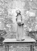 Statue (petite nature) : Salvator mundi, église paroissiale Saint-Yves (Plouray)