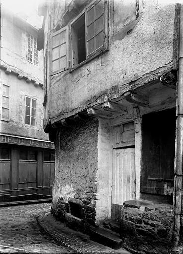 Maisons en pan de bois disparues d'Auray
