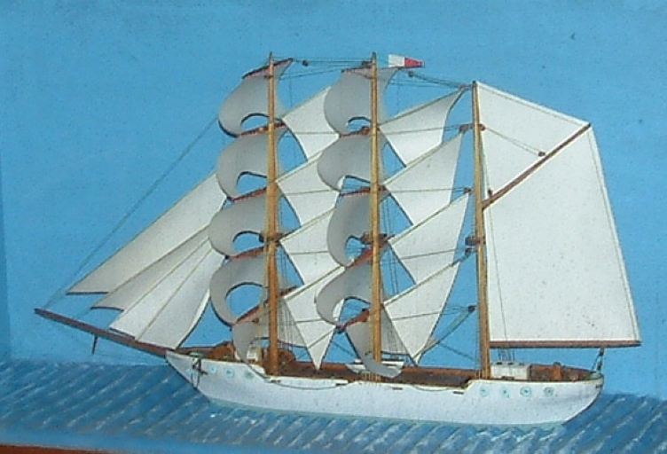 Bateau ex-voto (Planguenoual fusionnée en Lamballe-Armor en 2019)