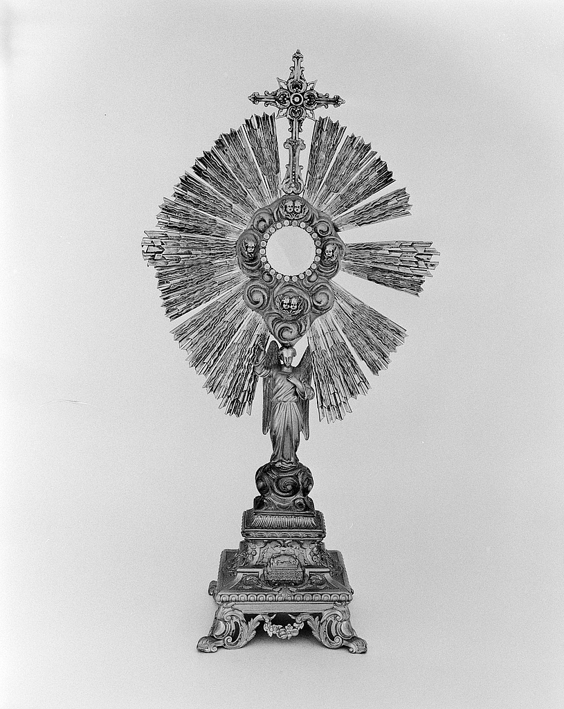 Ostensoir, église paroissiale Saint-Adrien (Santec)