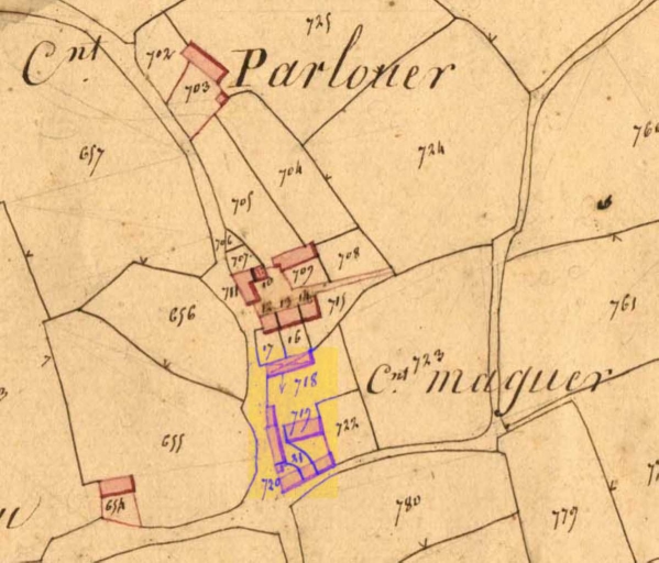 Ancienne ferme, actuellement maison, 10 route de Kerhervrec (Ploulec'h)