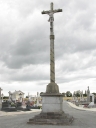 Croix de cimetière, route de Bais (La Guerche-de-Bretagne)