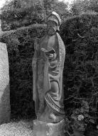Statue (petite nature) : saint Tinidic, église paroissiale Saint-Jérôme (Cast)