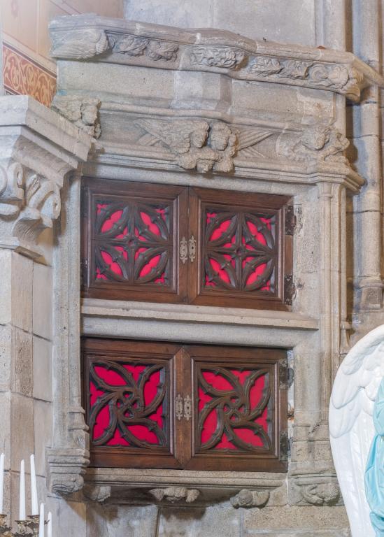Armoire eucharistique, basilique Notre-Dame-du-Roncier (Josselin)
