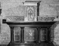 Autel, tabernacle, gradin d'autel (autel secondaire, autel tombeau), église paroissiale Saint-Martin (Ploeren)