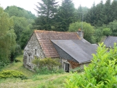 Moulin à farine de Saint-Connan, actuellement maison, Hent ar Stang (Saint-Connan)