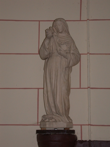Statue : Sainte Thérèse d'Avila (?)