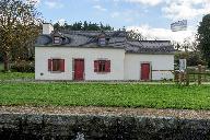 Maison éclusière de Poulhibet, le Pont Brun (Mûr-de-Bretagne fusionnée en Guerlédan en 2017)