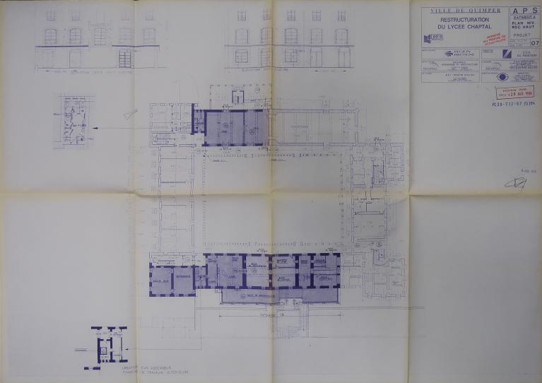 Lycée Chaptal, 35 chemin des Justices (Quimper)