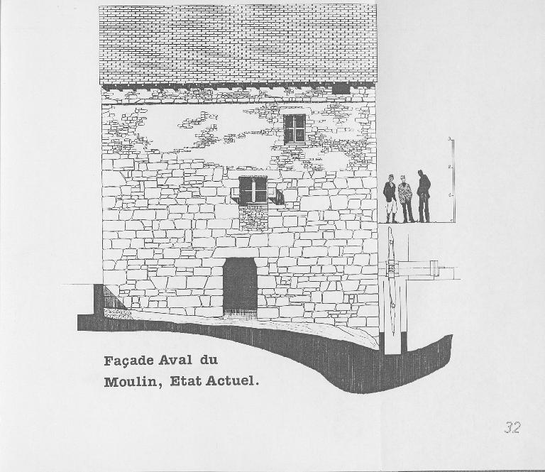 Moulin à marée du Lac, actuellement maison, Passage du Lac (Carnac)