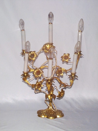 Ensemble 1 de 2 chandeliers d'autel