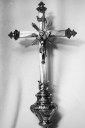 Croix de procession (2), église paroissiale Saint-Jean-Baptiste (Lézardrieux)