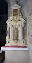 Retable de saint Jean-Baptiste, église paroissiale Saint-Pierre (Dompierre-du-Chemin fusionnée en Luitré-Dompierre en 2019)
