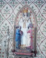 Groupe sculpté : Vierge dite Notre-Dame-de-la-Salette, chapelle Saint-Aubin (Pont-Scorff)