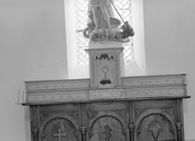 Tabernacle, gradins d'autel (2), chapelle Saint-Michel (Grand-Champ)