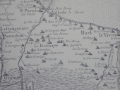 Villages, rues, et écarts sur la commune de Hirel