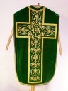 Ornement vert : chasuble