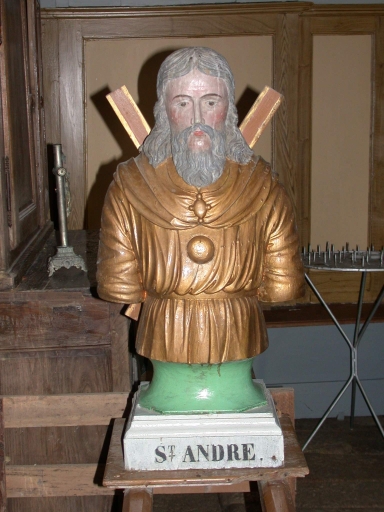 Buste-reliquaire : Saint André