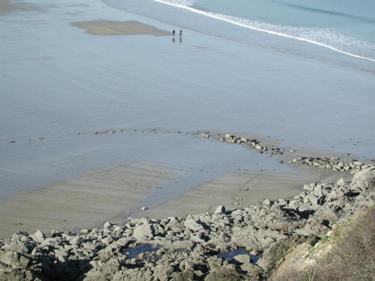 Installation aquicole : pêcherie, Pors Goret (Tréveneuc)