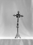 Croix d'autel, chapelle Saint-Paterne (Meslan)