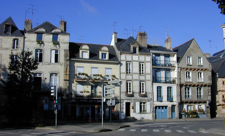 Rue du Port, anciennement rue de la terre de Kaër (Vannes)