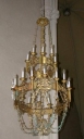 Paire 2 de lustres d'église