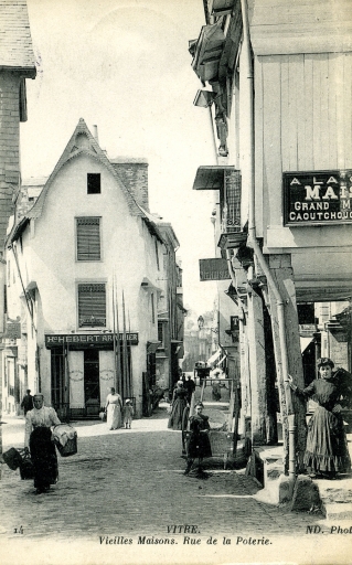 Maison, 13 rue Poterie (Vitré)