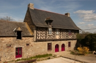 Les maisons et les fermes sur la commune de Melesse