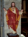 Statue (petite nature) : Sacré Coeur