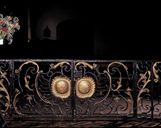 Clôture de chœur (table de communion), église Saint-Pierre (Lanouée fusionnée en Forges de Lanouée en 2019)