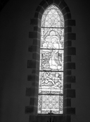 Ensemble des quatorze verrières à personnages de l'église paroissiale Saint-Golven (Taupont)