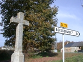 Croix de chemin, la Croix Mahieuc (Iffendic)