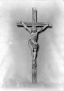 Croix (crucifix) : Christ en croix (n° 1), chapelle Saint-Jean (Duault)