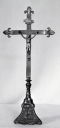Croix d'autel, église paroissiale Saint-Médard (Billé)