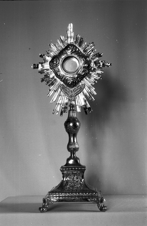 Ostensoir, église paroissiale Saint-Pierre, Saint-Paul (Malguénac)