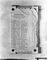 Plaque commémorative, église paroissiale Notre-Dame (Île-de-Batz)