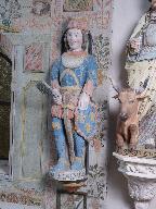 Statue : Saint Maurice d'Agaune, chapelle Notre-Dame de Cartudo (Pluherlin)