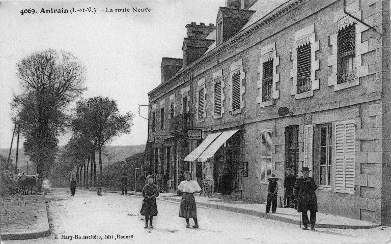 Présentation de la commune d'Antrain (fusionnée en Val-Couesnon en 2019)